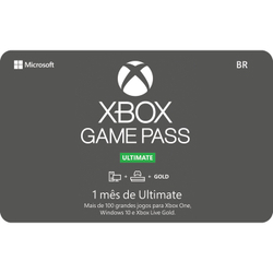 Gift Card Digital Xbox Game Pass Ultimate 1 mês Menor preço em Gift Card Digital Xbox Game Pass Ultimate 1 mês