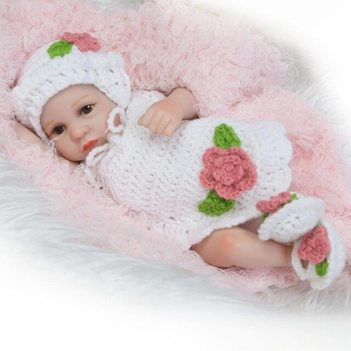 Boneca Mini Bebe Reborn Artesanais Realista Completa De Vinil Boneca Bebe Recem Nascido Com Corpo De Silicone Em Promocao Ofertas Na Americanas