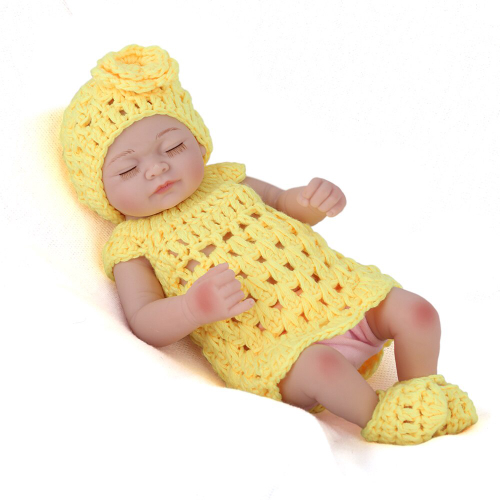 Boneca Mini Bebe Reborn 25 Cm Completa Silicone Para Dar Banho Reborn Bonecas Pequenas Realistas Bebe Dormindo Em Promocao Ofertas Na Americanas