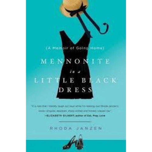 Mennonite in a shop little black dress