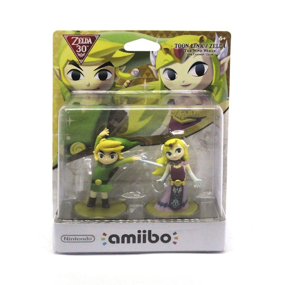 The Legend of Zelda Series amiibo Figure - Toon Link/Zelda: The Wind Waker  2-Pack