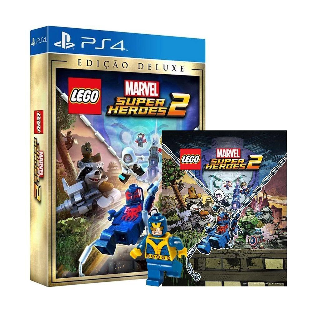 Lego Marvel Vingadores + Marvel Super Heroes 1 + 2 - PS4 - Tt Games - Jogos  de Ação - Magazine Luiza