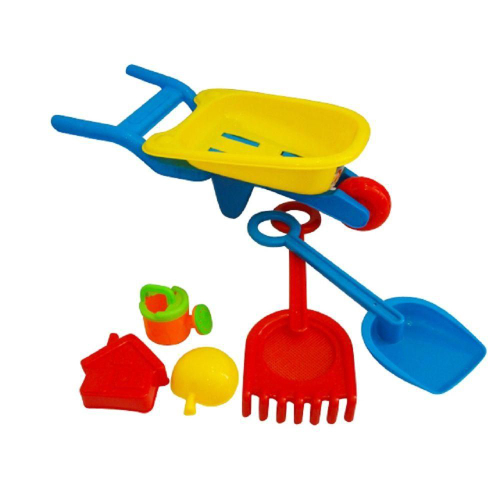 Jogo de Praia Carrinho Feira Infantil Kit 10pcs Bel Brink na