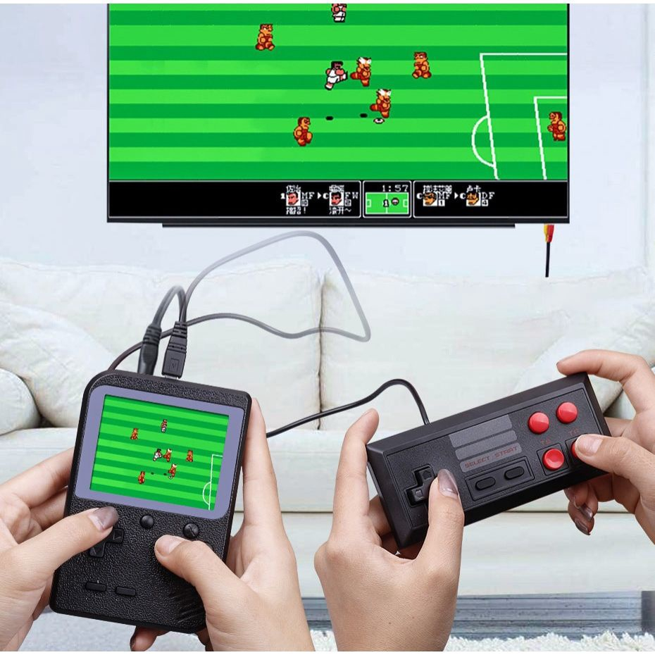 Mini Game Portátil Retrô 8 Bits Com Mais De 400 Jogos em Promoção na  Americanas