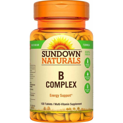 Complexo B 100 Comprimidos Sundown Naturals Em Promoção | Ofertas Na ...