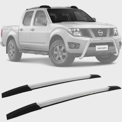 Rack de Teto Longarina Decorativa Nissan Frontier 2008 09 10 11 12 13 14 15 16 17 18 19 Prata Tg Poli Menor preço em Rack de Teto Longarina Decorativa Nissan Frontier 2008 09 10 11 12 13 14 15 16 17 18 19 Prata Tg Poli