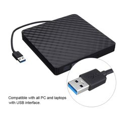 Ultra-Thin Externo USB 3.0 8X cd Leitor de dvd Gravador Gravador de unidade óptica Menor preço em Ultra-Thin Externo USB 3.0 8X cd Leitor de dvd Gravador Gravador de unidade óptica
