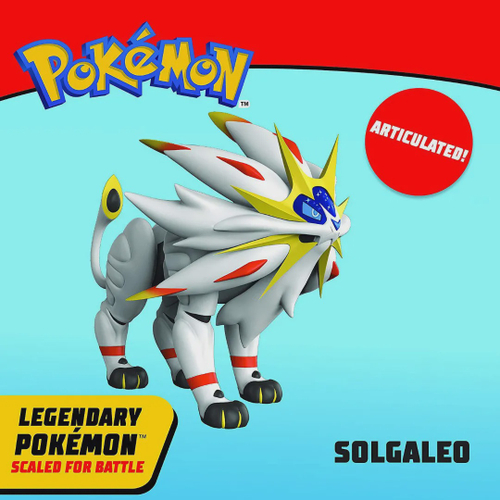 Pokémon Lendários 12 Figura Solgaleo Dtc 4845 em Promoção na