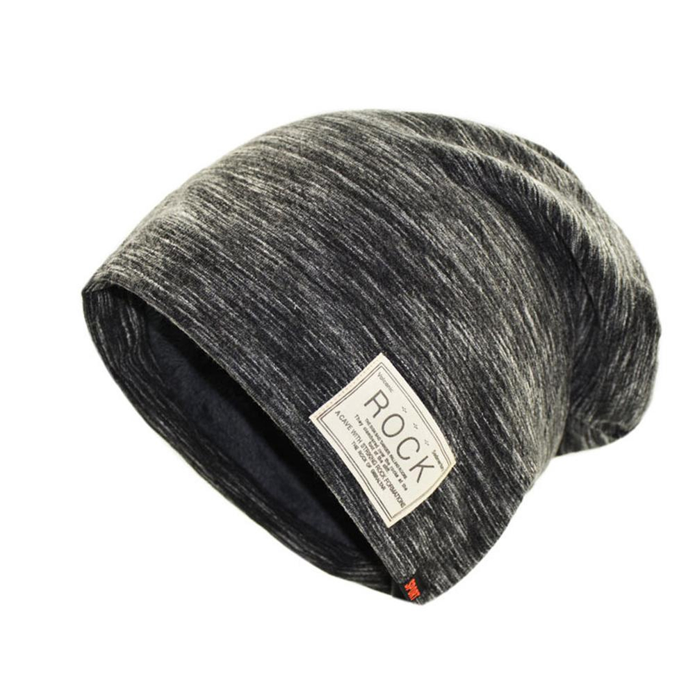 Hip Hop Cap Inverno Cor Solida Beanie Rocha Remendo Velo Forro Casual Men Hat Em Promocao Ofertas Na Americanas