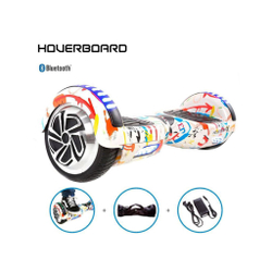 Hoverboard 6,5 Grafite Marca HoverboardX Bateria Bluetooth Smart Balance Com Bolsa Menor preço em Hoverboard 6,5 Grafite Marca HoverboardX Bateria Bluetooth Smart Balance Com Bolsa