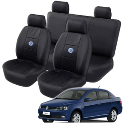 Capa Bancos Automotivo Couro Courvin Preto Vw Voyage é boa?