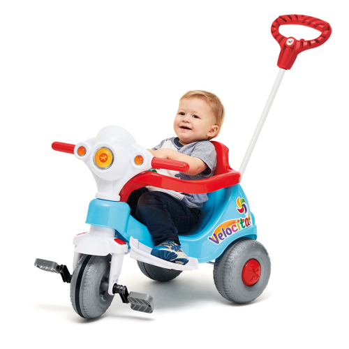 Triciclo Infantil Velotrol com Empurrador - Bandeirante - Velotrol e  Triciclo a Pedal - Magazine Luiza