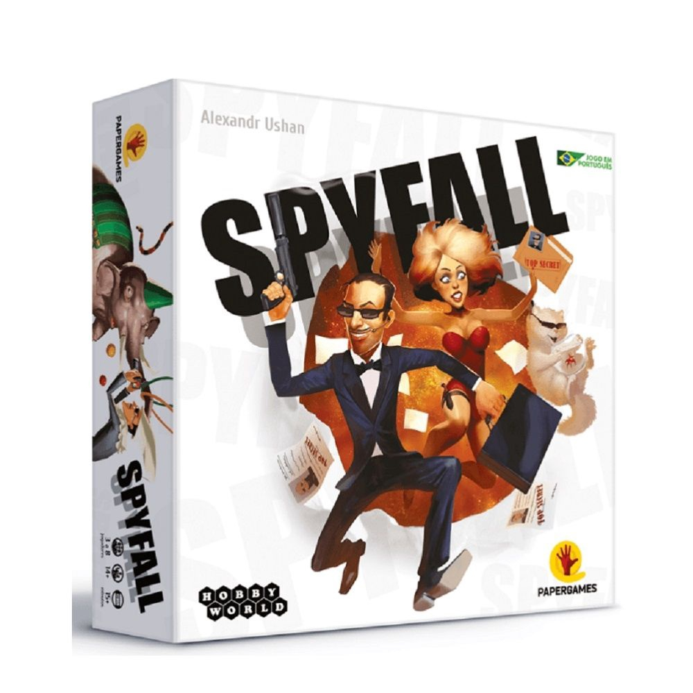 Spyfall - Board Game - Papergames em Promoção na Americanas