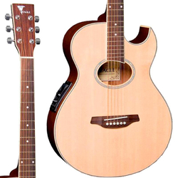 Violão Elétrico Eagle GL36 eq Natural Fosco Cutway Menor preço em Violão Elétrico Eagle GL36 eq Natural Fosco Cutway