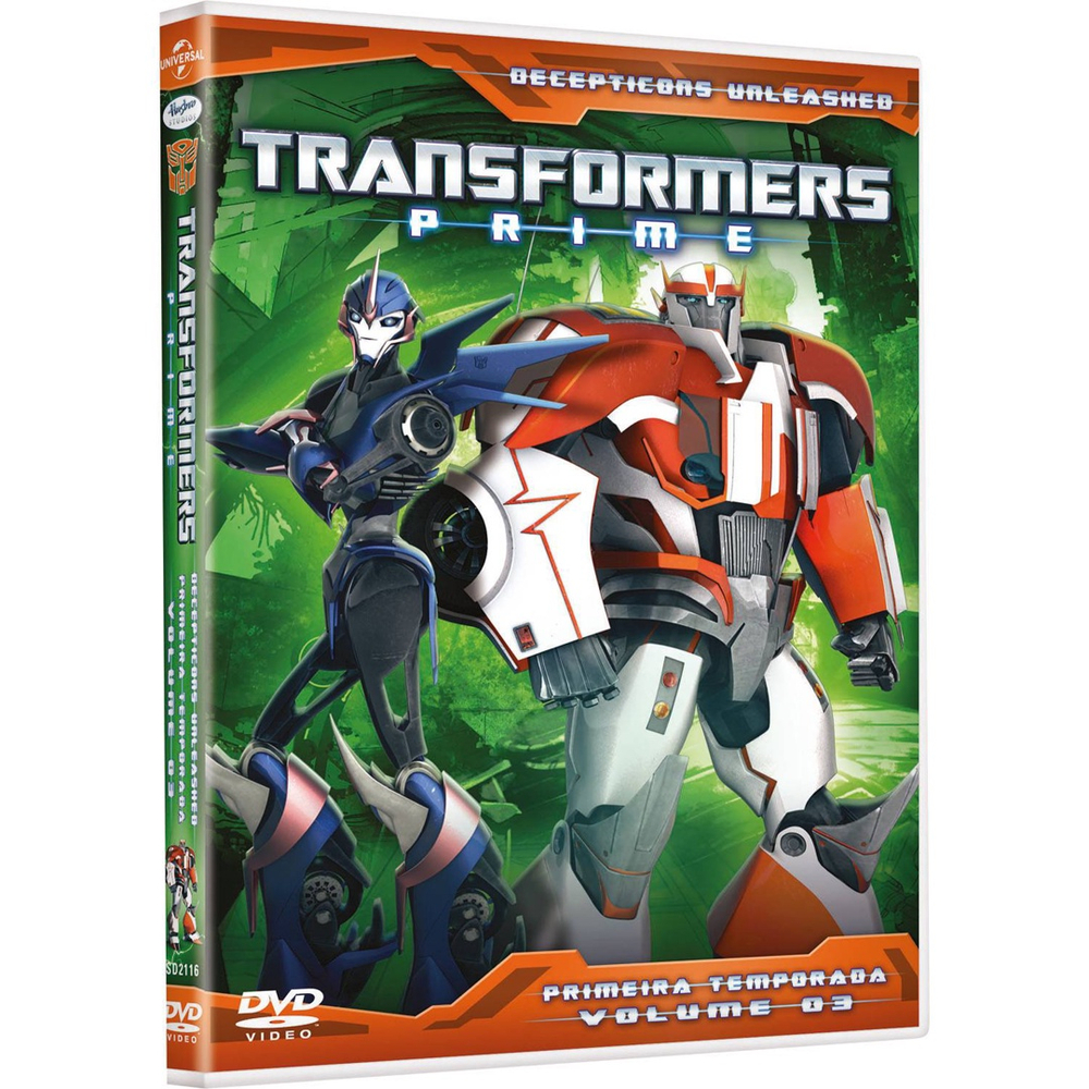 DVD - TRANSFORMERS PRIME - 1 TEMPORADA - VOLUME 1 - ORIGINAL