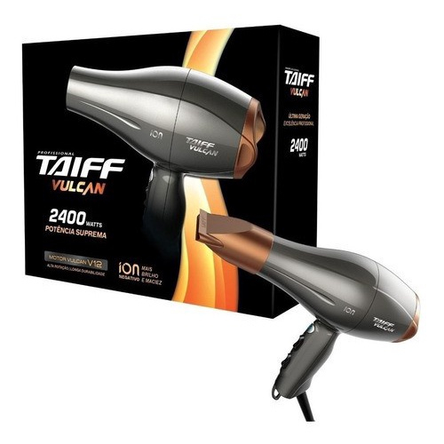 Secador Taiff Vulcan 2500W 127 Volts - Mundo do Cabeleireiro