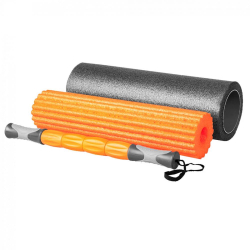 Rolo 3 em 1 Fit Roll Foam Roller Pilates Yoga Menor preço em Rolo 3 em 1 Fit Roll Foam Roller Pilates Yoga