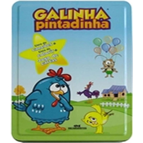 Galinha Pintadinha - 2 Livros E 1 Jogo De Cartas em Promoção na Americanas