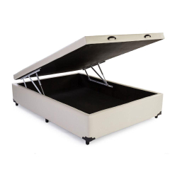 Base Box Baú Casal sp Móveis Sintético Bege - 45x138x188 é boa?
