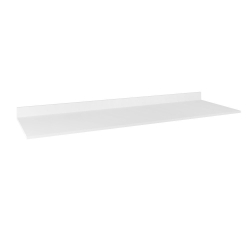 Tampo para Balcão de Cozinha 160cm mdp Branco - Lumil Móveis Menor preço em Tampo para Balcão de Cozinha 160cm mdp Branco - Lumil Móveis