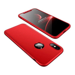 Capa gkk Ultra Fina 360 Vermelho para iPhone X