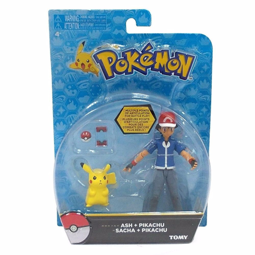 Novo Pokemon Figuras de Açao Ash e Pikachu Alola Sunny 1960 em Promoção na  Americanas