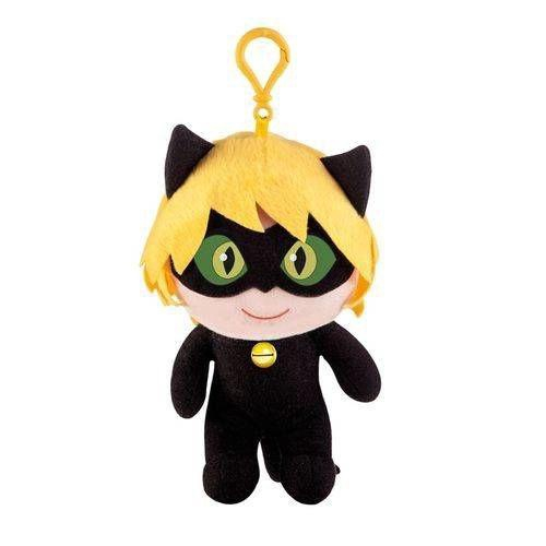 Boneco Miraculous As Aventuras de Ladybug Cat Noir 55 cm