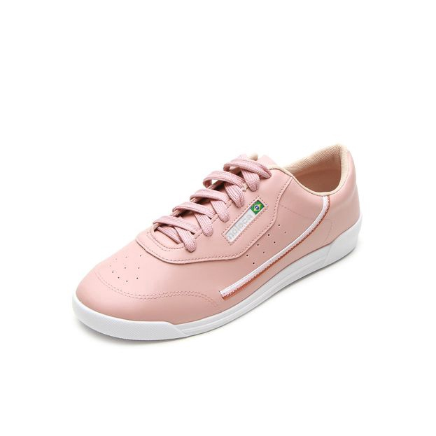 Tenis moleca hot sale perfuros rosa