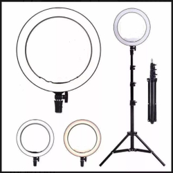 Iluminador Ring Light Portátil 26cm Com Tripé De 2m Menor preço em Iluminador Ring Light Portátil 26cm Com Tripé De 2m