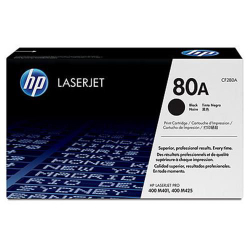 Toner hp 80A Laser Preto, para Impressoras M401 / M425 - CF280A Menor preço em Toner hp 80A Laser Preto, para Impressoras M401 / M425 - CF280A