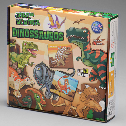 Jogo Da Memória Dinossauro - 7269 em Promoção na Americanas