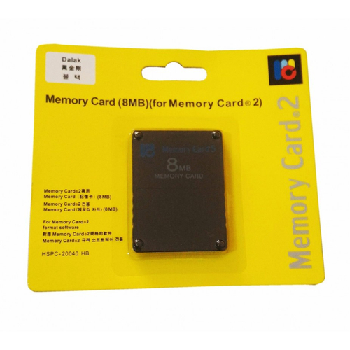 memory card ps2 8mb