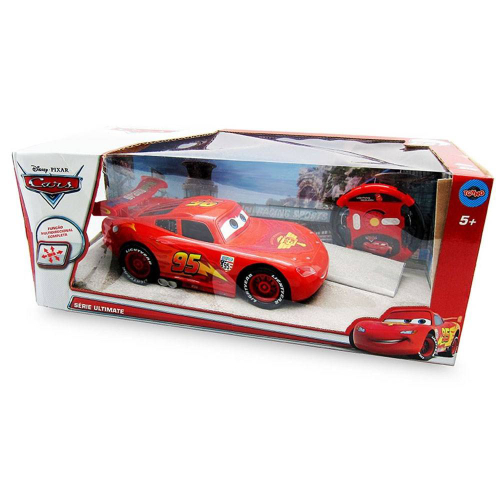 Carro de Controle Remoto Grande - Disney Cars Relampago McQueen