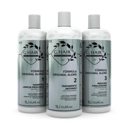 G. Hair Escova Progressiva Alemã Kit 3x1000ml - Fórmula Inoar é boa?