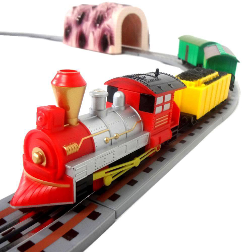 Brinquedo Infantil Trem Locomotiva Ferrorama com trilhos em Promoção na  Americanas