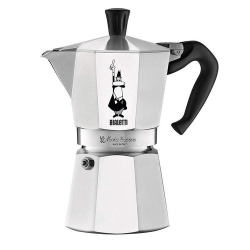 Menor preço em Cafeteira Nuova Moka Express Bialetti Prata Para 3 Xícaras