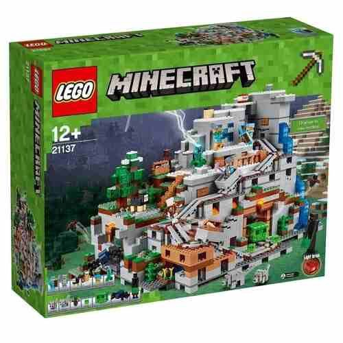 Brinquedo lego Minecraft A Caverna Da Montanha 21137 no Shoptime