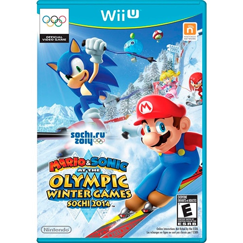 Jogo - Mario & Sonic Sochi 2014 Olympic Winter Games - Wii U em Promoção na  Americanas