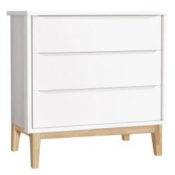 Cômoda Gaveteiro Infantil New Classic Branco Madeira Natural – Reller é boa?
