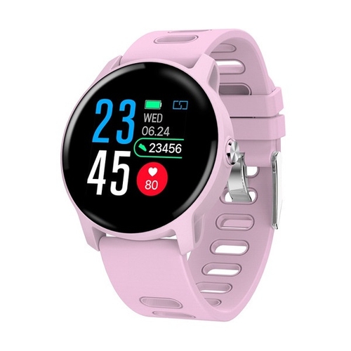 waterproof fitness tracker watch with heart rate monitor