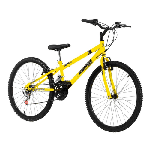 Bicicleta Aro 24 Rebaixada 18 Marchas Aço Carbono Ultra Bikes