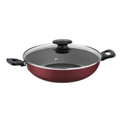 Panela Wok Tramontina 27817022 Loreto 28Cm Antiaderente Vermelha Menor preço em Panela Wok Tramontina 27817022 Loreto 28Cm Antiaderente Vermelha