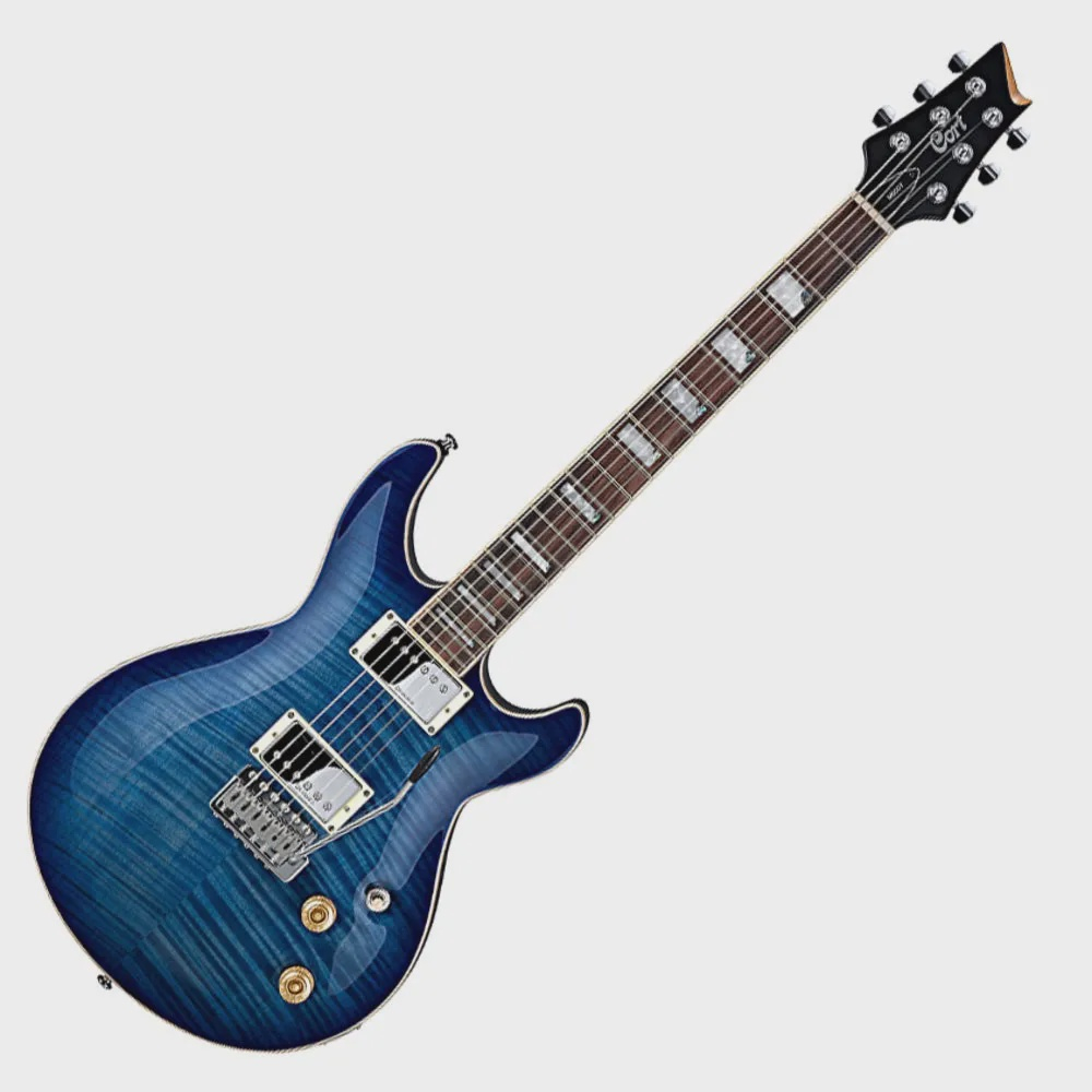 Guitarra Cort M600t Bbb Bright Blue 