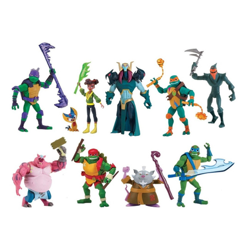 Figuras Articulada Com Acessórios Tartarugas Ninja 11 cm - Sunny 2040