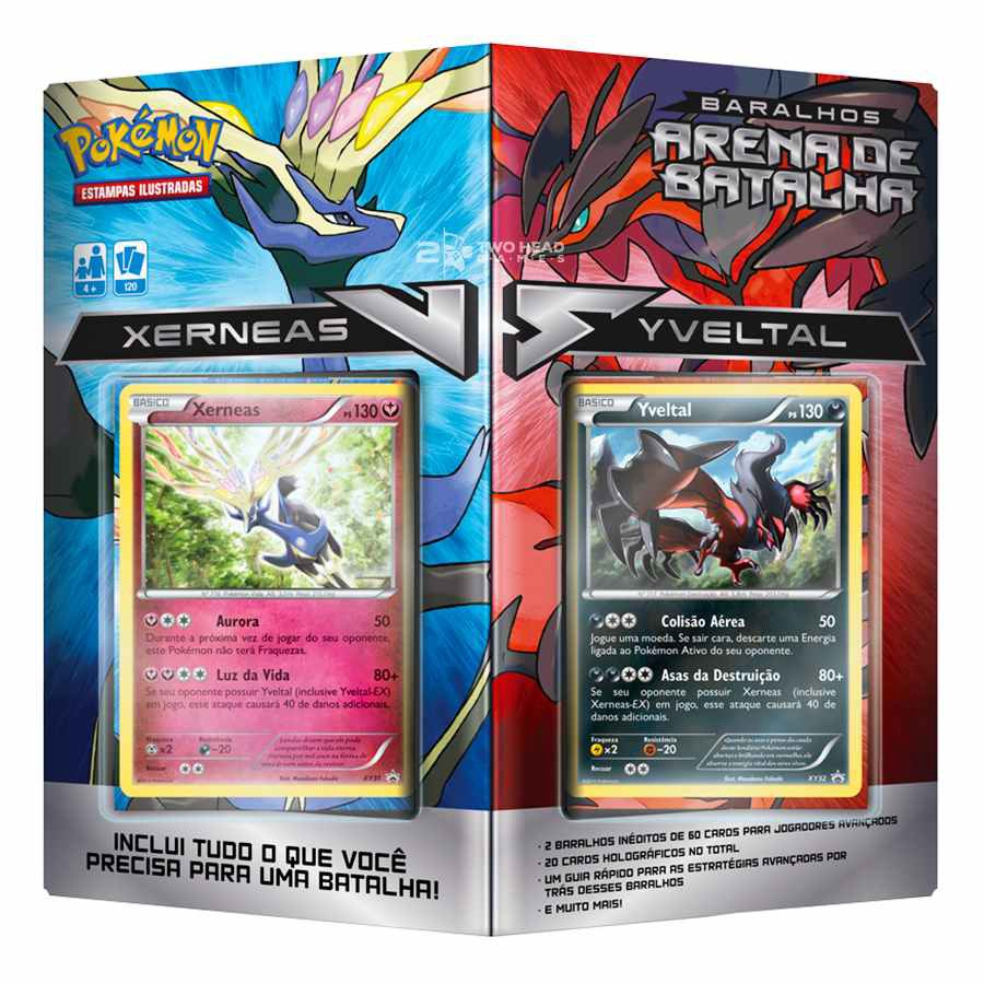 Pokémon Lendários Xerneas e Yveltal