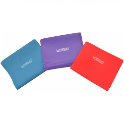 Kit 3 Faixas Elasticas em Latex Tensao Leve + Media + Forte Liveup Menor preço em Kit 3 Faixas Elasticas em Latex Tensao Leve + Media + Forte Liveup