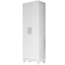 Armário Organizador Multiuso Íris 2 Portas Branco - Moval Menor preço em Armário Organizador Multiuso Íris 2 Portas Branco - Moval