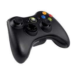 Xbox 360 Controle Sem Fio Wireless Original Microsoft Preto Menor preço em Xbox 360 Controle Sem Fio Wireless Original Microsoft Preto