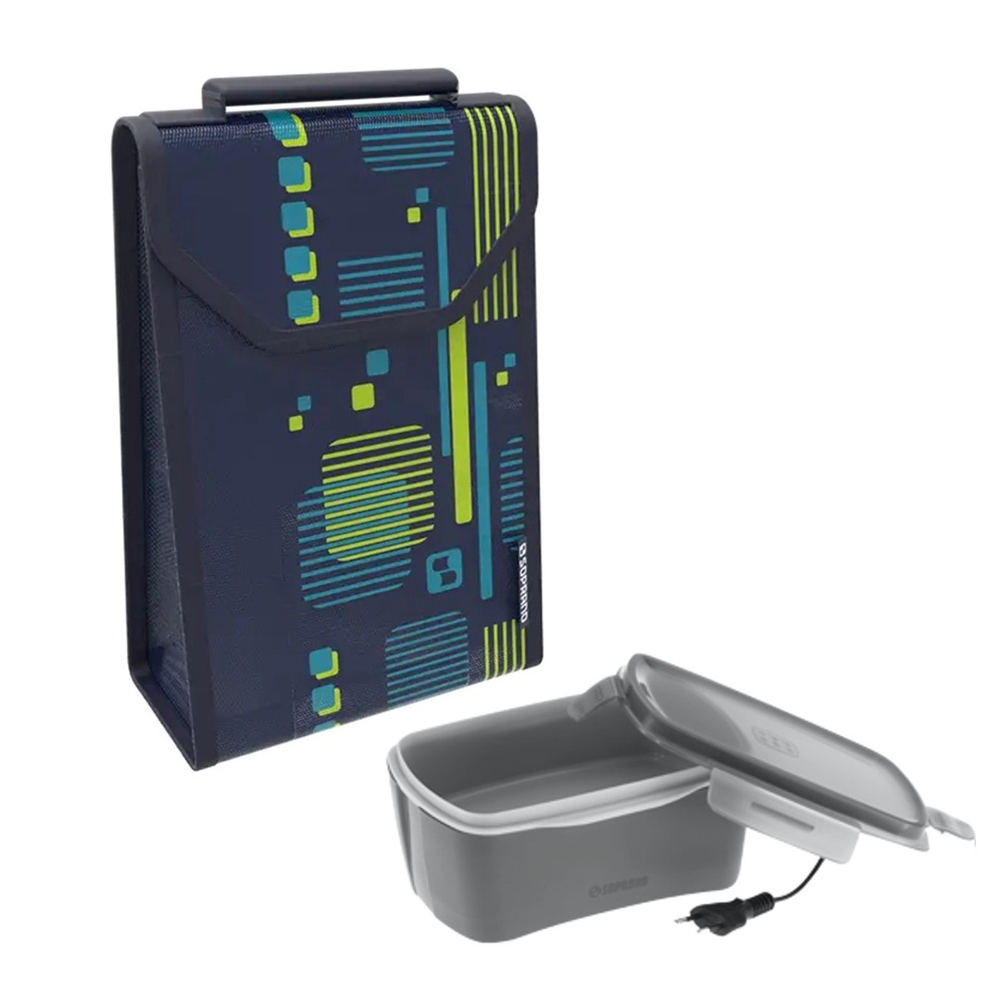 teal lunch bolsa