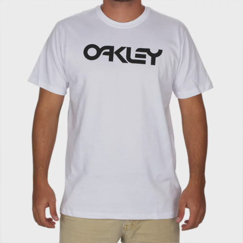 Camiseta Oakley Logo Graphic - Branca